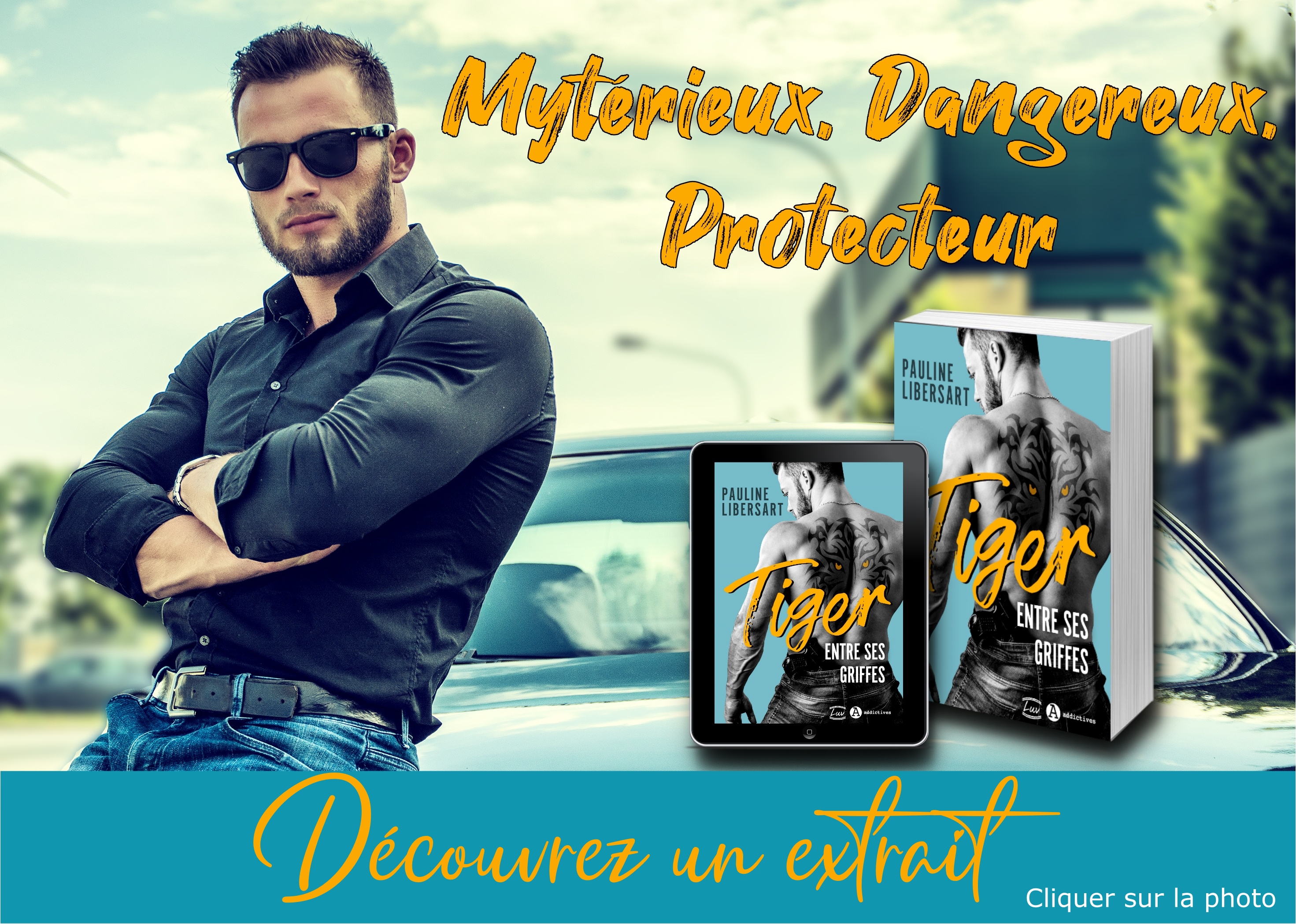 lire un extrait gratuit de Tiger - tome 1 des Prédateurs la série de Pauline Libersart
#forcedproximity
#servicessecrets