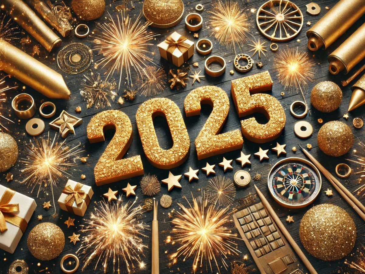 Bonne année 2025 !&nbsp;🥳
