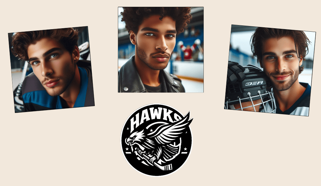 Le trio de la série Passion Campus - Jordan - Tyler - Jayden